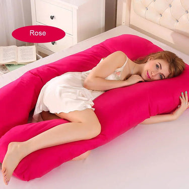Ultimate U - Shape Pregnancy Pillow - InspiredGrabs.com